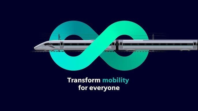 Siemens Mobility graphic from the new-role announcement